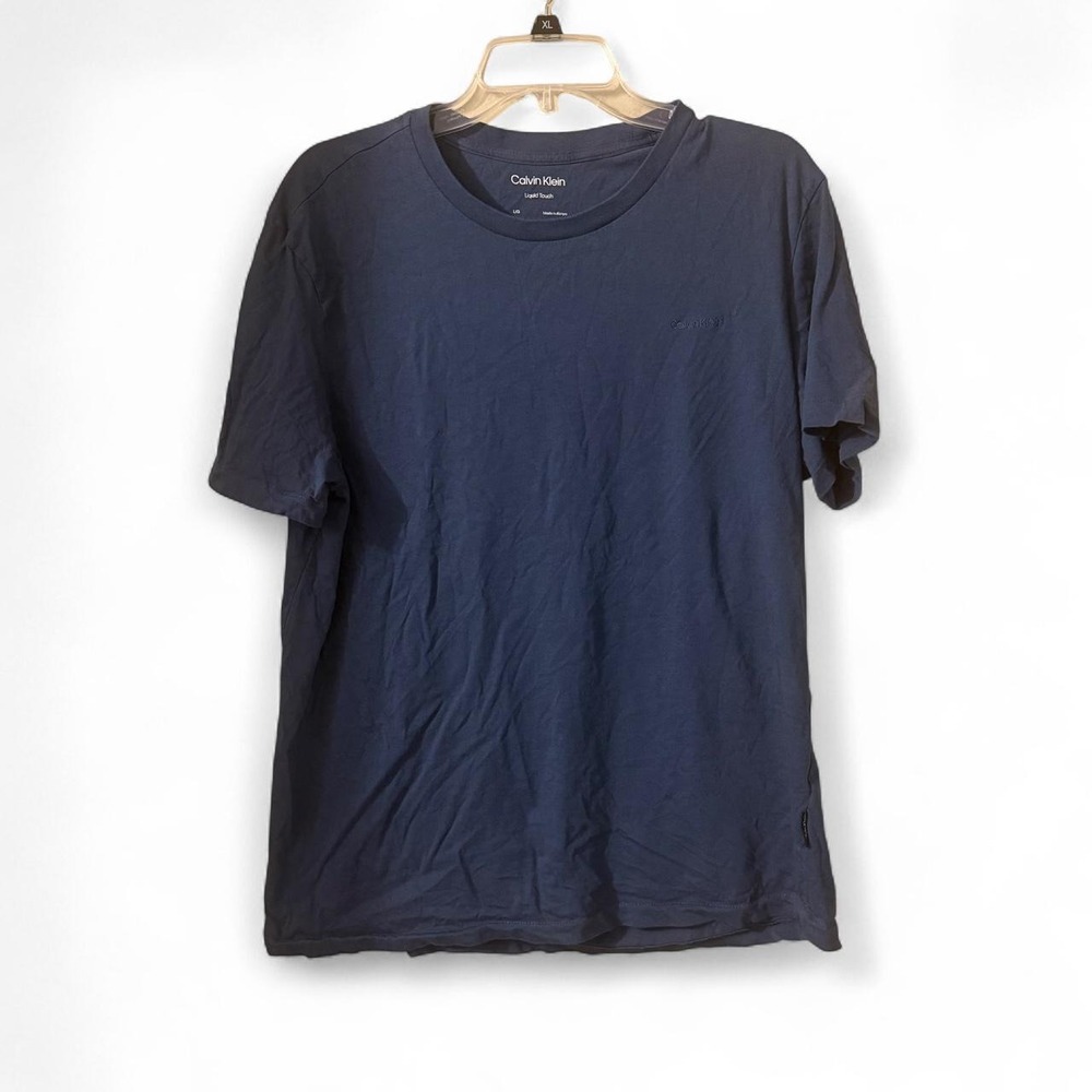 Men's Calvin Klein Navy Blue T-Shirt